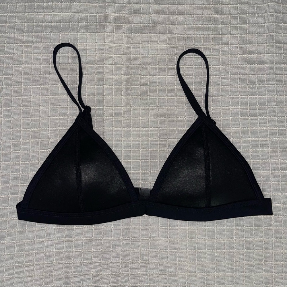 Triangl Swimwear Black Bikini Top